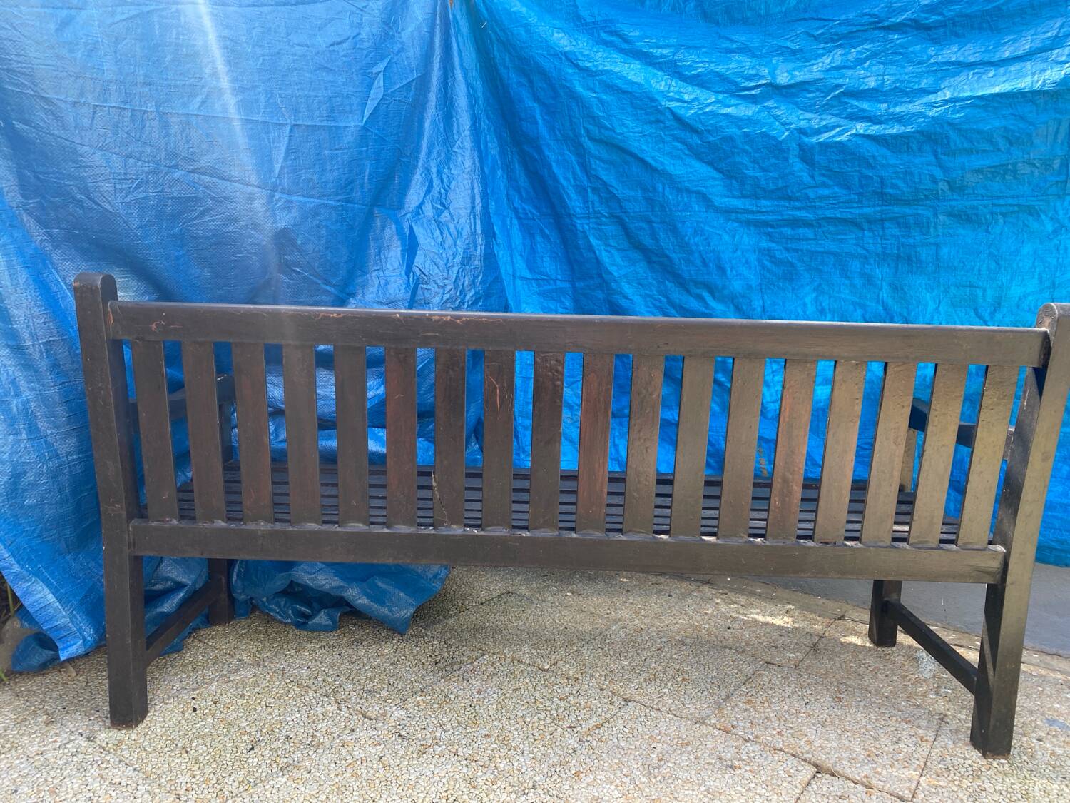 Large garden bench for 3/4 people