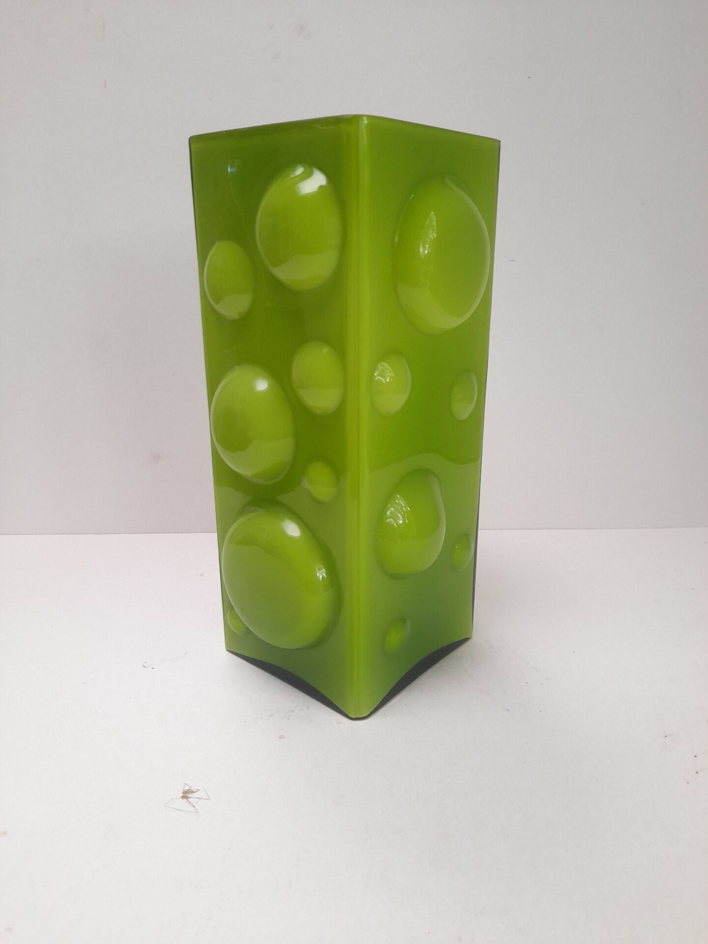 Bubble vase green space age Illums Bolighus 70s