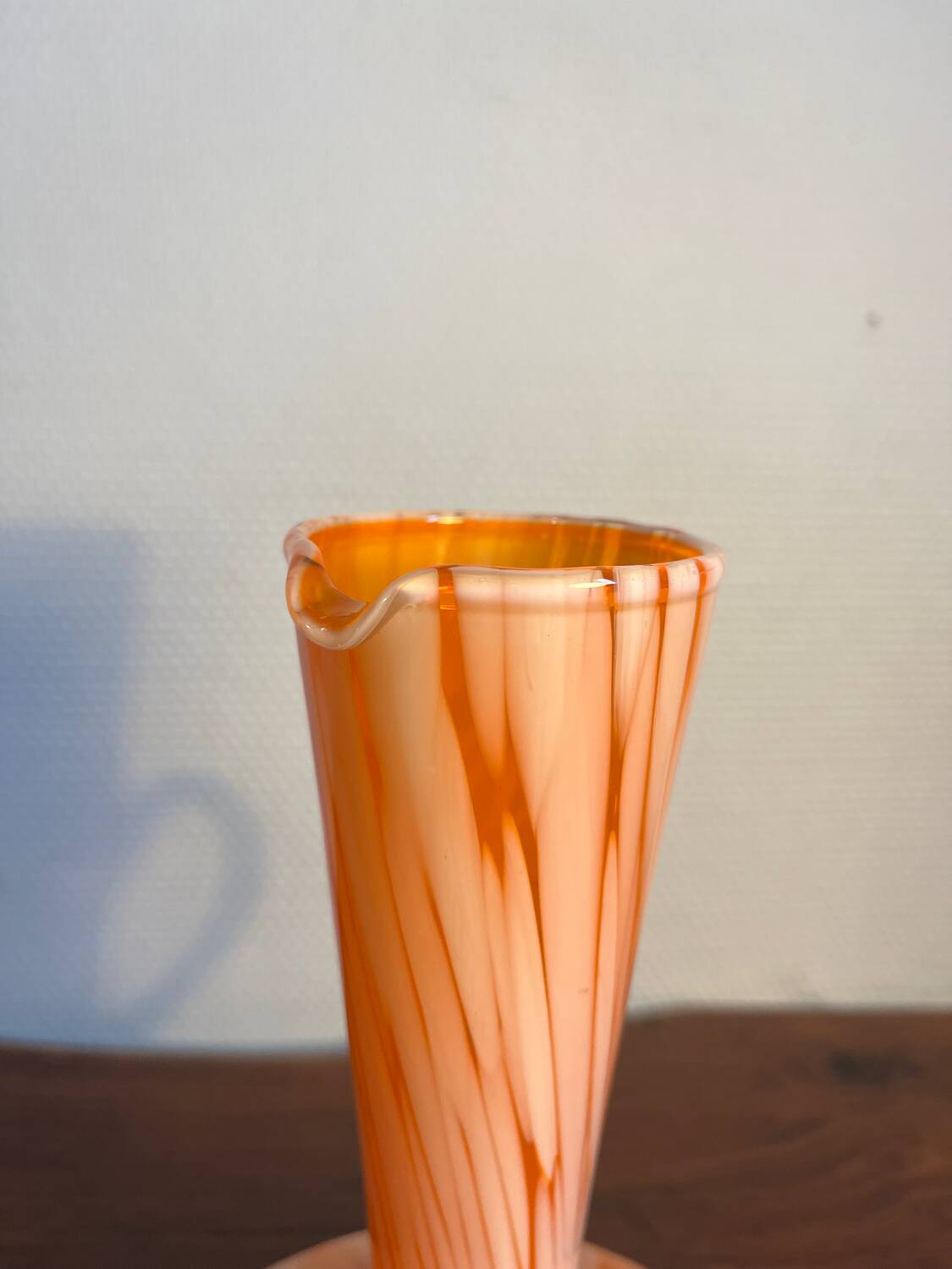 Clichy glass berlingot soliflore