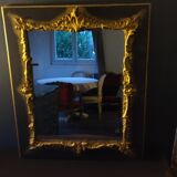 Baroque type gilded mirror