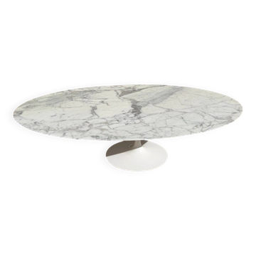 Oval table knoll 244x137 Eero Saarinen tulip