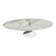 Oval table knoll 244x137 Eero Saarinen tulip