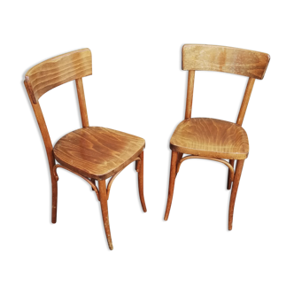 Paire de chaises bistrot Thonet