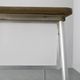 1950s Italian industrial metal and umakart desk — mid-century modern workstation