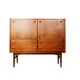 Scandinavian teak cabinet bar with integrated secretary, 1960s.