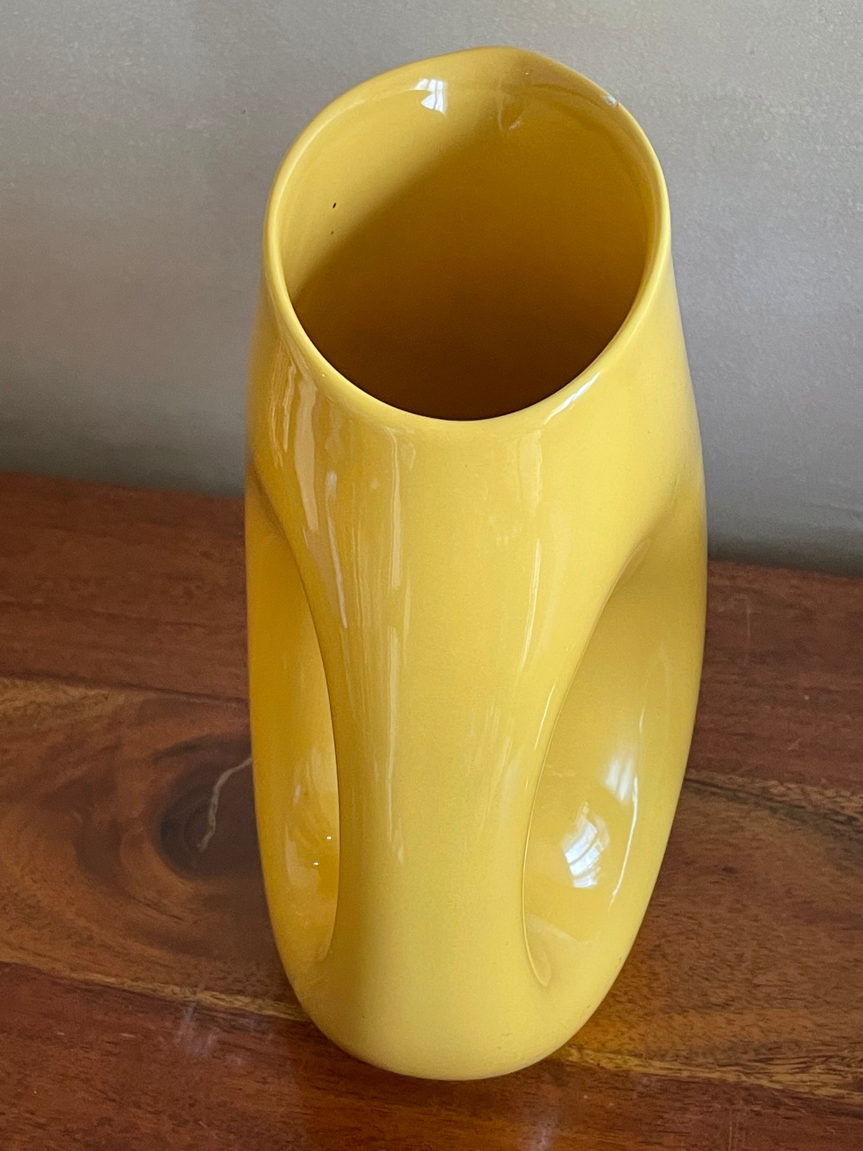 Vase habitat yellow vintage light shine