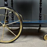 Service trolley in marquetry from Sorente, Italy – 1960