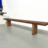 Modernist pine bench Circa 1950