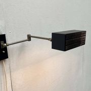 Mid-century German minimalist wall lamp model Flamingo by BUR, Bünte & Remmler Leuchten, 1960s.