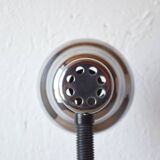 Vintage chrome metal desk lamp - Table lamp - 1960s.