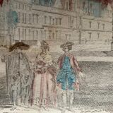 FRUSOTTE, optical view of Queen's College and Oxford University,