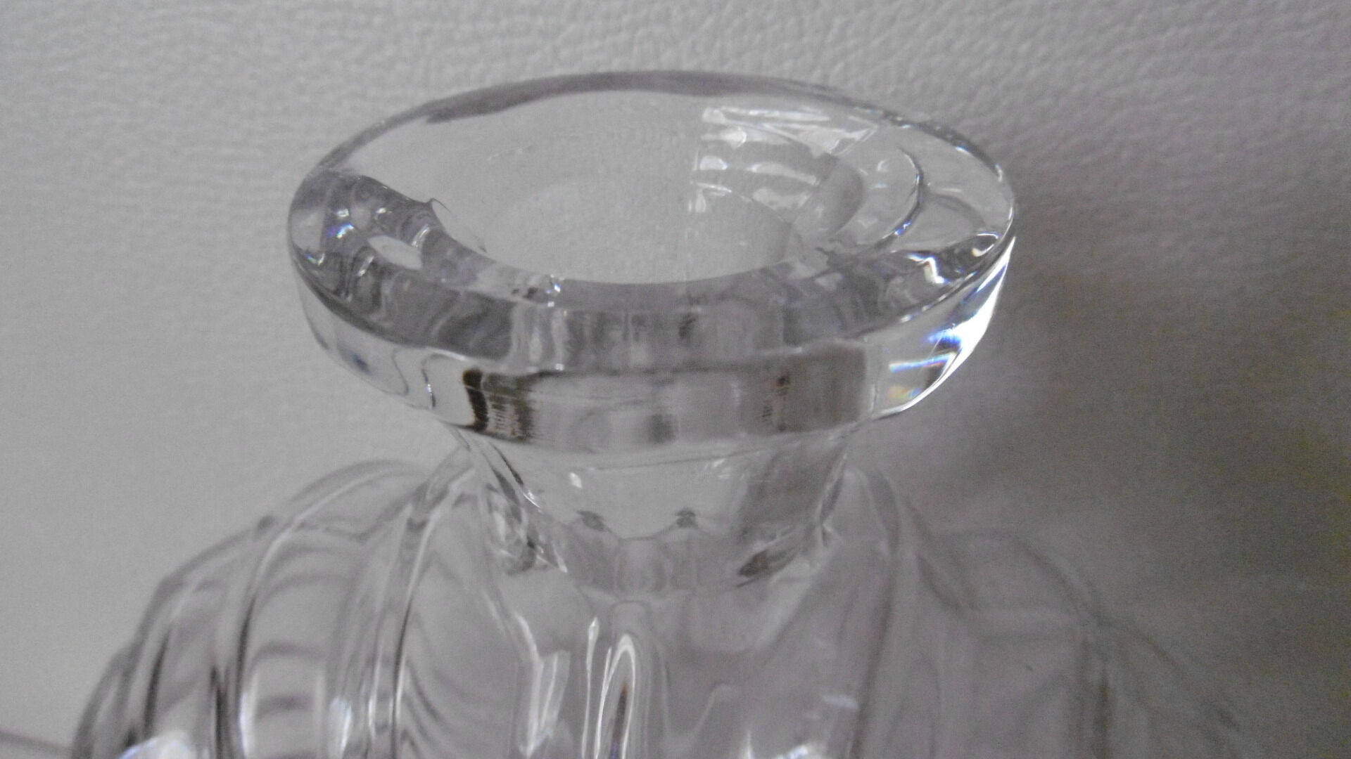 Vintage crystal carafe