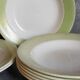 Eight earthenware plates from salins 50s