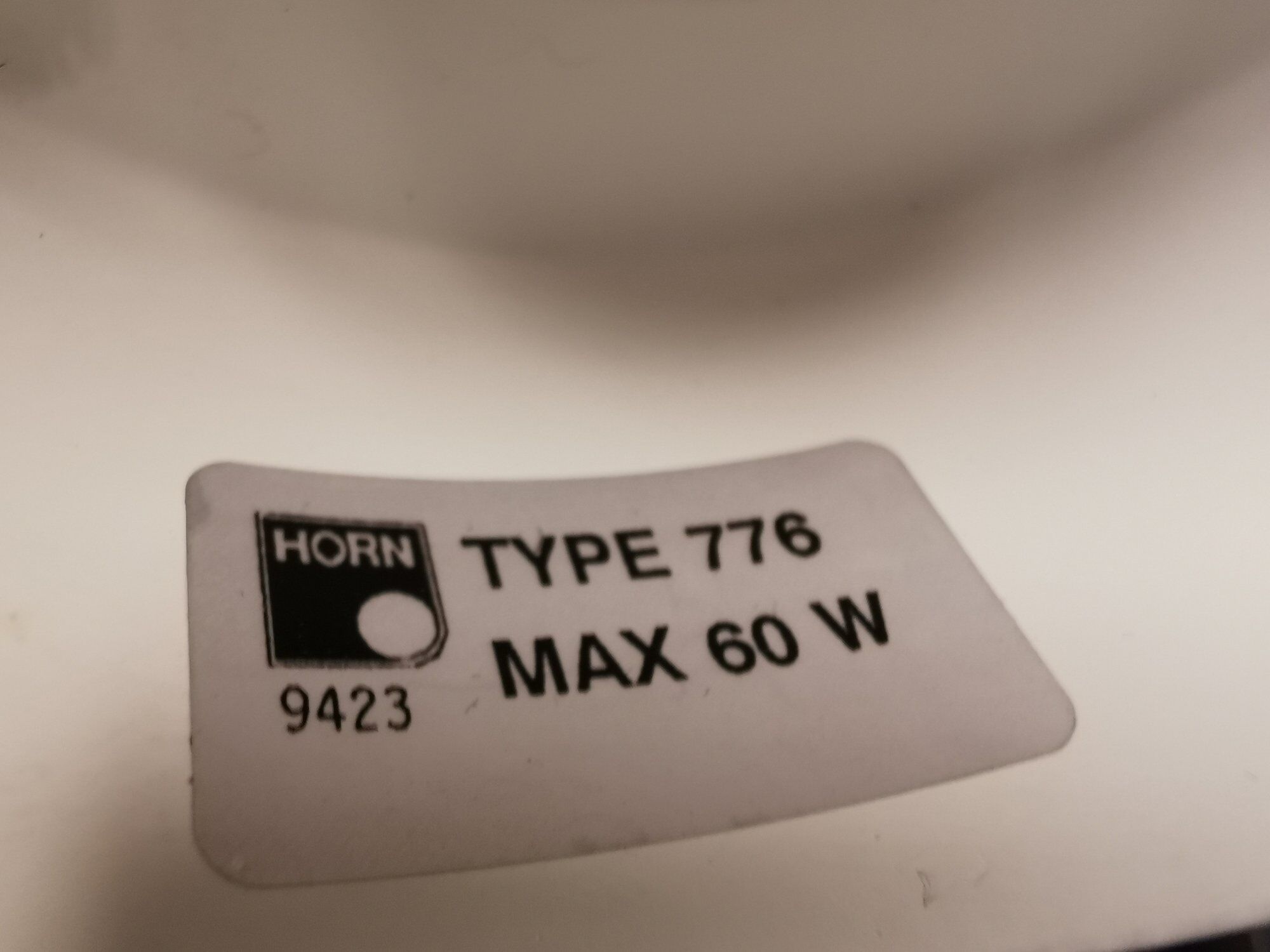 Hanging lamp, from Danish E.S Horn Lighting.