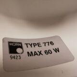 Hanging lamp, from Danish E.S Horn Lighting.