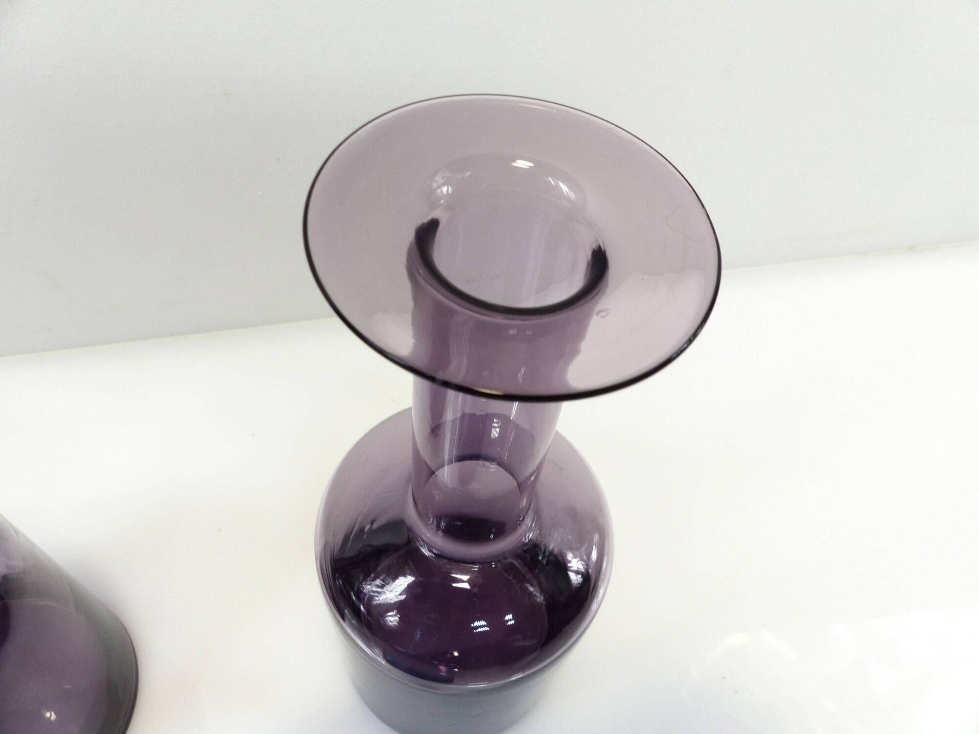 Set of three Gulvvase vases by Otto Brauer for Holmegaard – Denmark