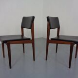 Set of Teak Dining Chairs Model 641P by Rudolf Glatzel for Thonet, 1960s