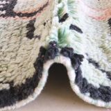 Mint Green Runner Rug - 295 x 82 cm