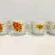 Teapot & 4 cups 70s winterling schwarzenback bavaria germany-retro-cuisine -vintage
