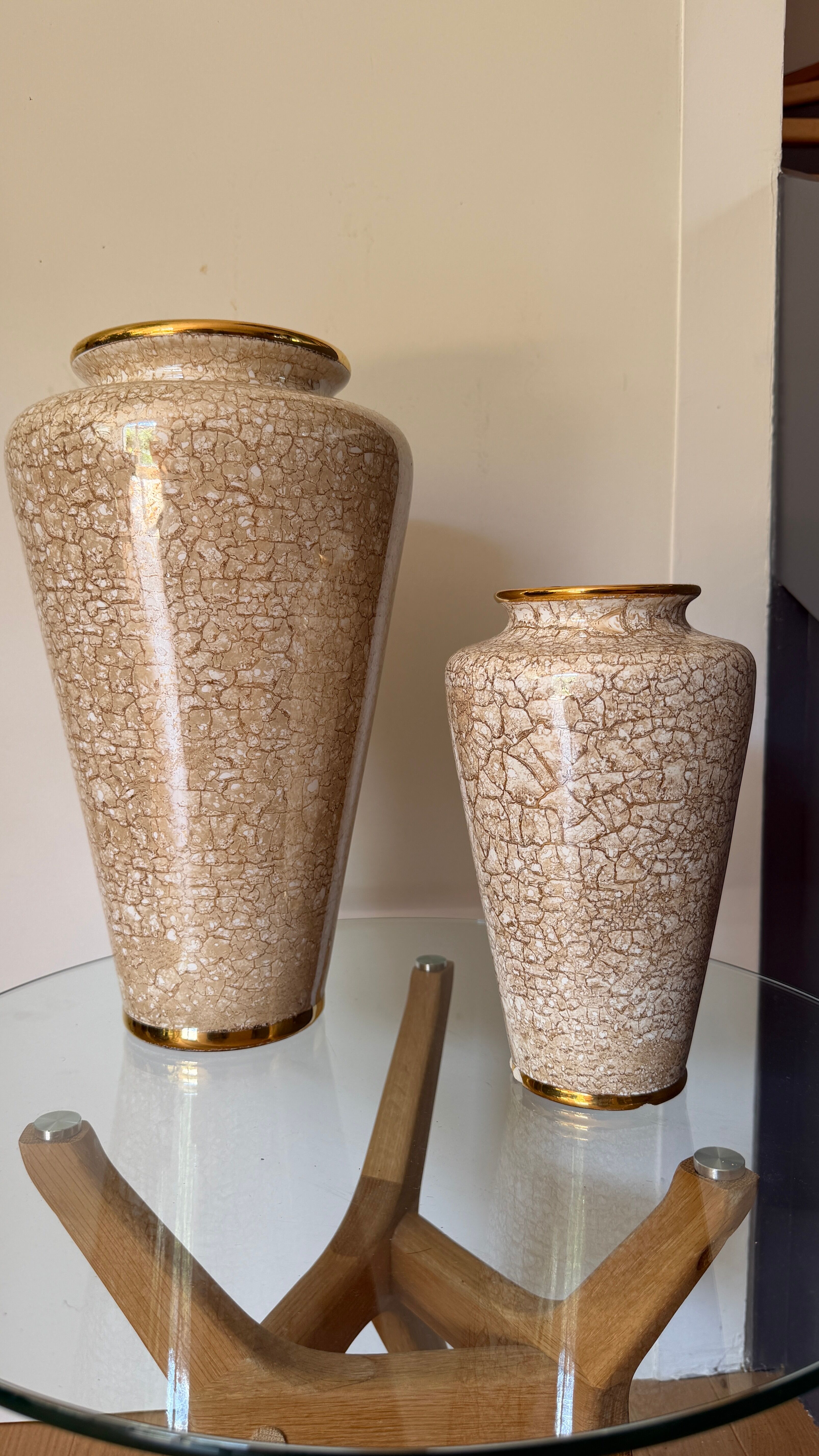 Two Lancel vases