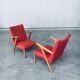 Set of Dutch Lounge Chairs, 1950s