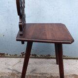 Chaise alsacienne ancienne