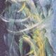 Painting on canvas depicting a phoenix, 1987