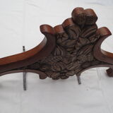 Deco wooden pediment