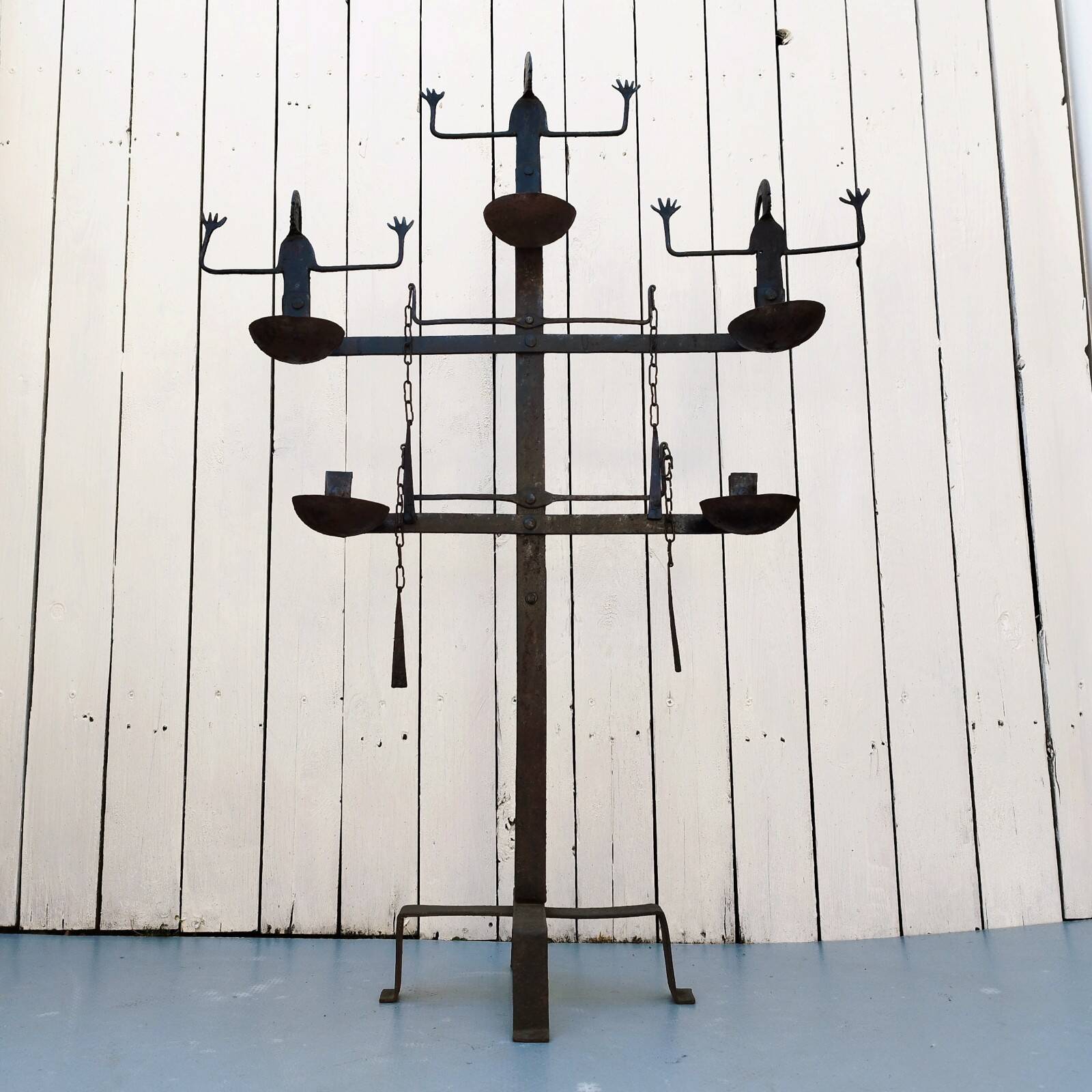 Large anthropomorph 50's Vintage candle holder