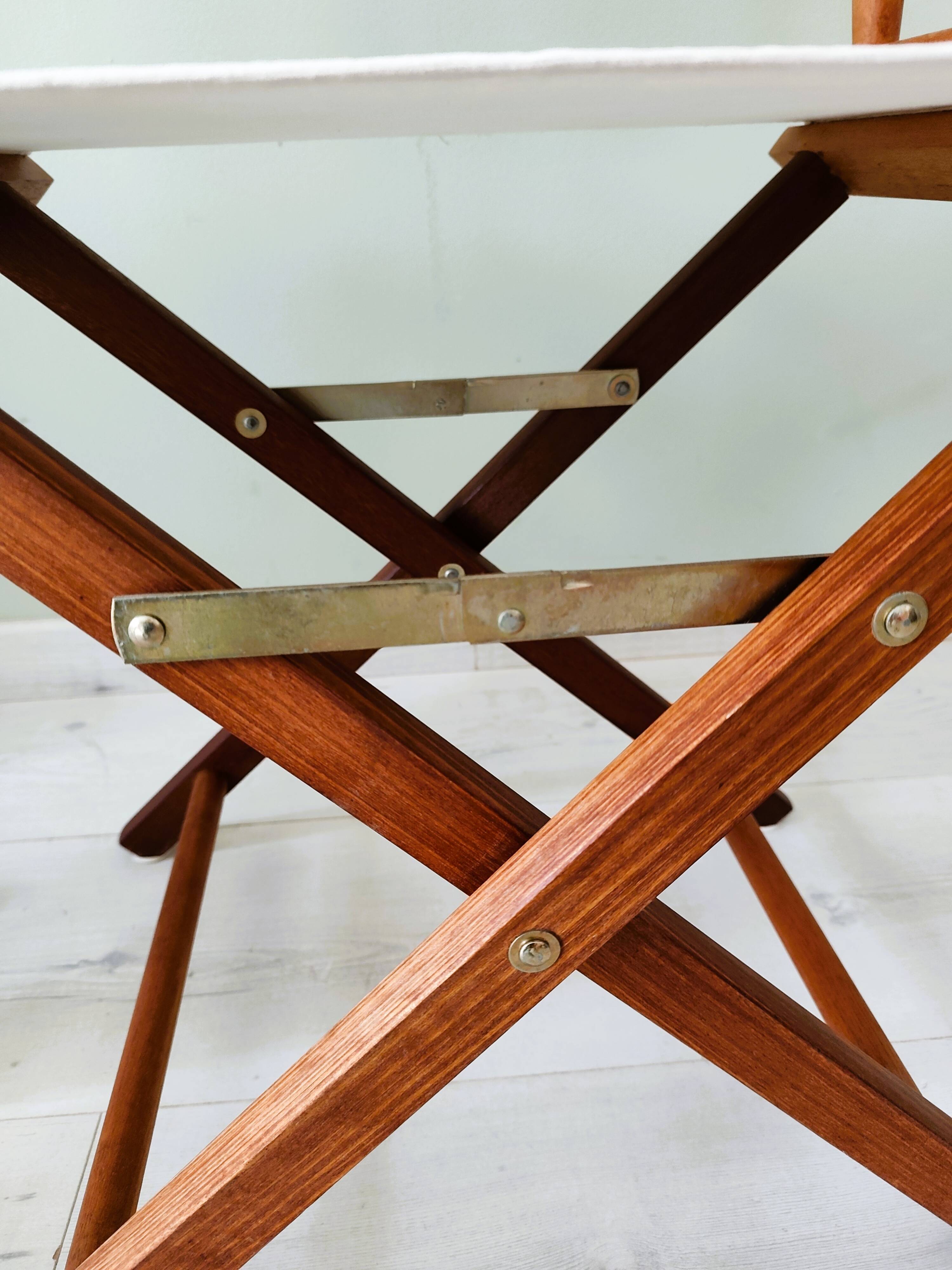 Fauteuils style "réalisateur" anciens
