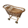 Wicker cradle for doll