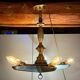 Lustre en étoile milieu XX siècle