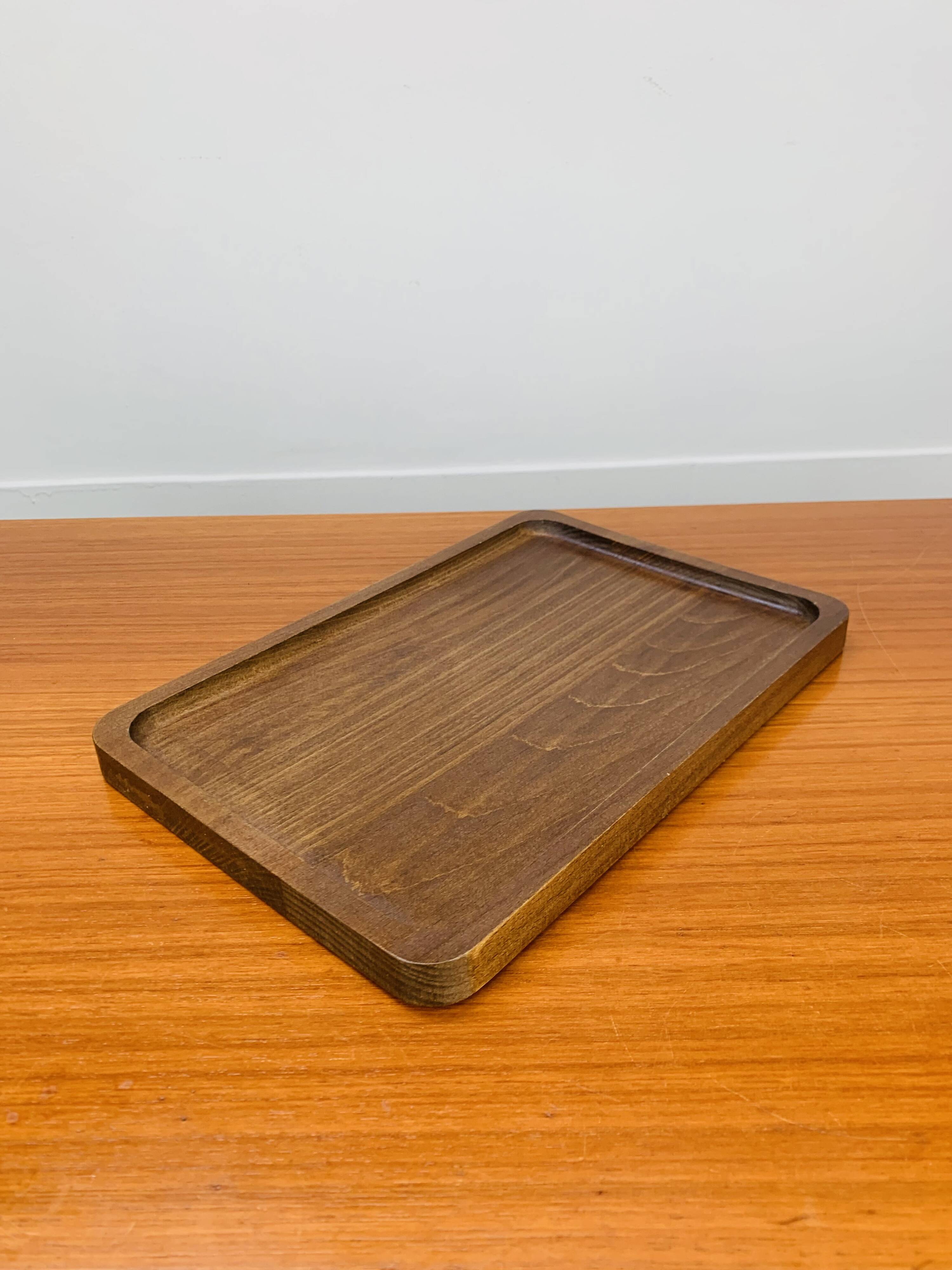 Vintage Scandinavian teak tray