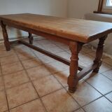 Oak farmhouse table