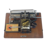 MIGNON Typewriter Model No. 2
