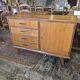 Vintage 1960s oak sideboard