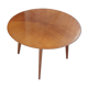 Table basse ronde bois 1950/1960