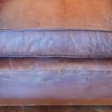 Vintage large club armchair moustache model