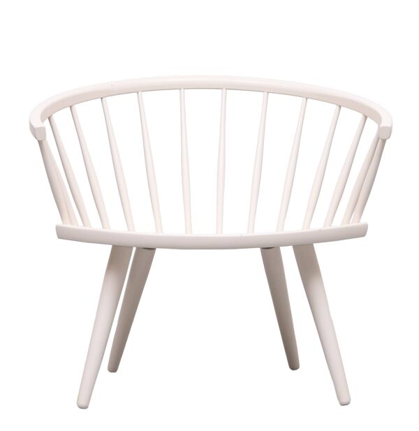 Chaise lounge Arka White Yngve Ekström Stolab Suède 1955