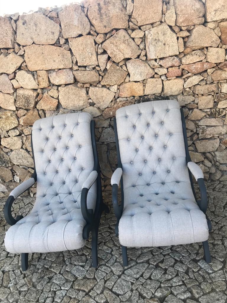 Victoria Chesterfields armchairs