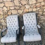 Victoria Chesterfields armchairs