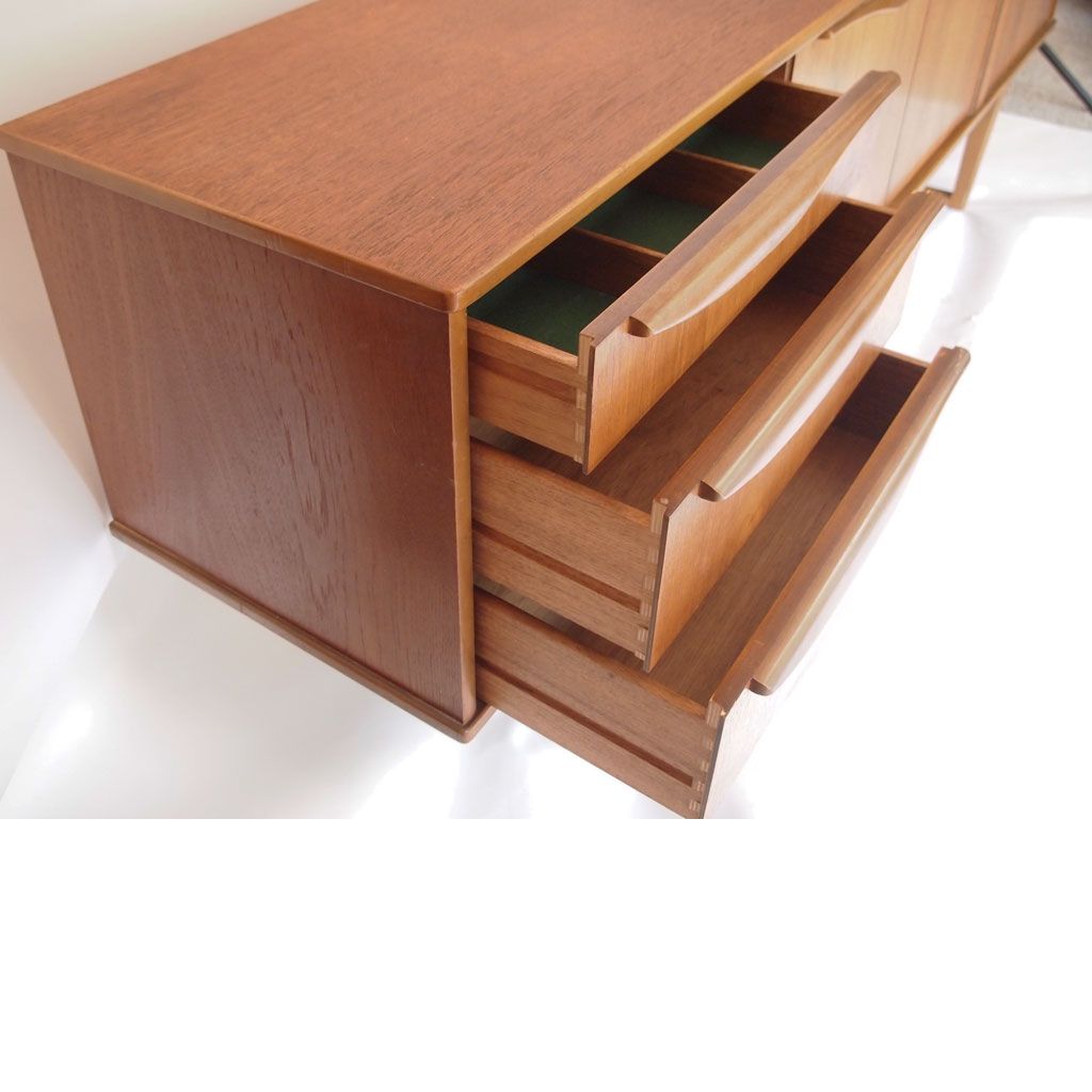 Scandinavian sideboard, cubic feet, 1950/60s