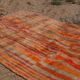 Moroccan Berber rug Mrirt brown red orange modern
