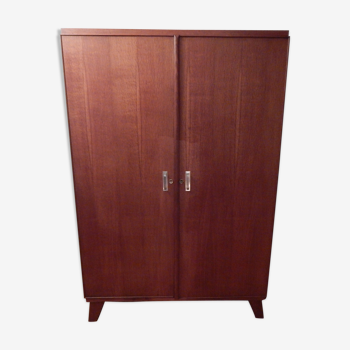 Armoire vintage pied compas des années 50