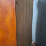 Polychrome Alsatian wardrobe – 19th century