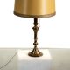 Mid century brass table lamp