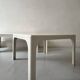 Prisunic off-white square coffee table, 1970s design