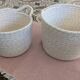 2 paniers de rangement