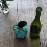 Flamed earthenware pitcher