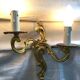 Paire d'appliques en bronze style Louis XV